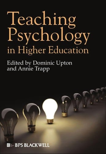 Teaching psychology in higher education