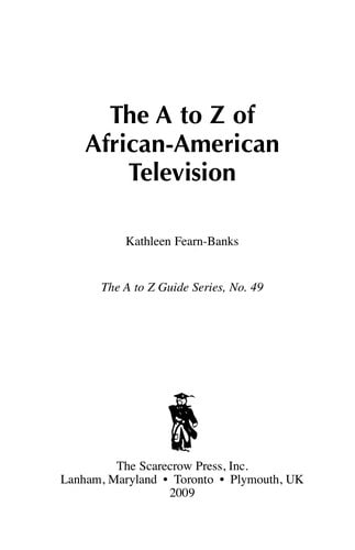 The A to Z of African-American television