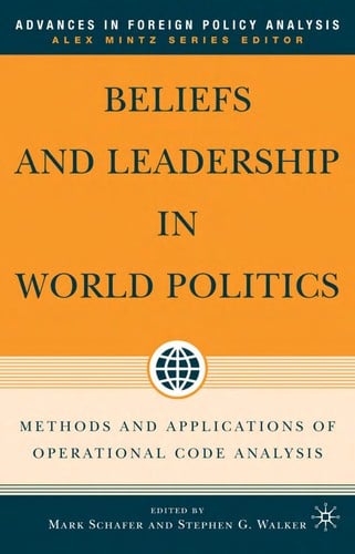 Beliefs and leadership in world politics