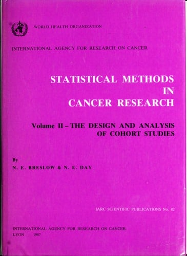Statistical methods in cancer research