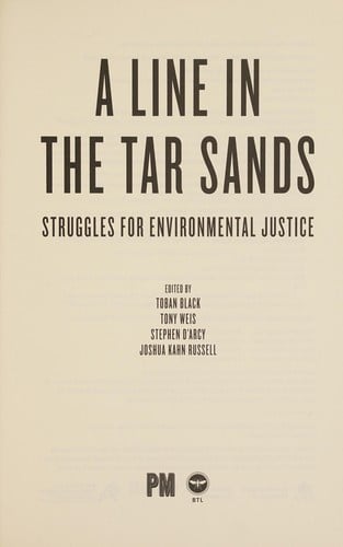 A line in the tar sands