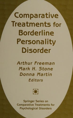 Comparative treatments for borderline personality disorder
