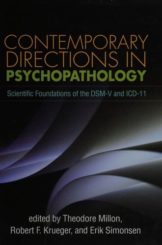 Contemporary directions in psychopathology