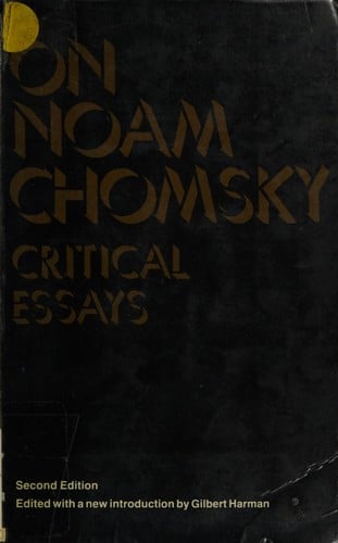 On Noam Chomsky