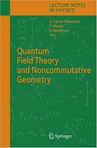 Quantum field theory and noncommutative geometry