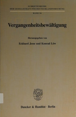 Vergangenheitsbewältigung
