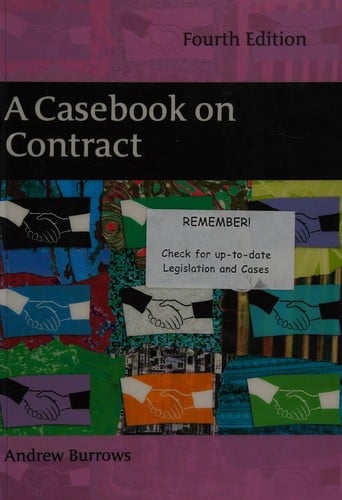 A casebook on contract