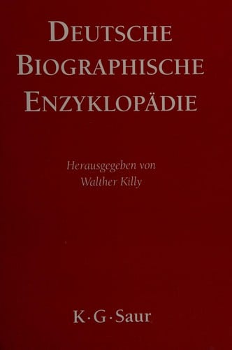 Deutsche biographische Enzyklopädie (DBE)