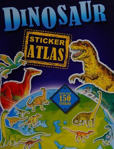 Dinosaur sticker atlas
