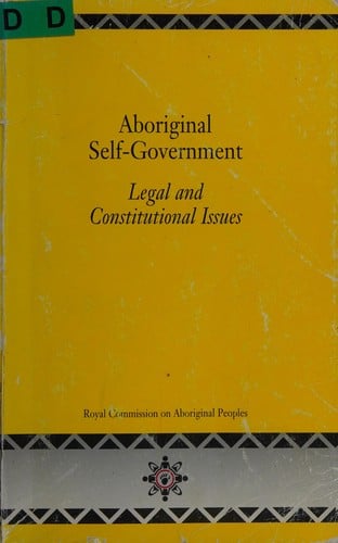 Aboriginal self-government