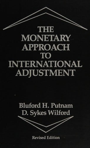 The Monetary approach to international adjustment