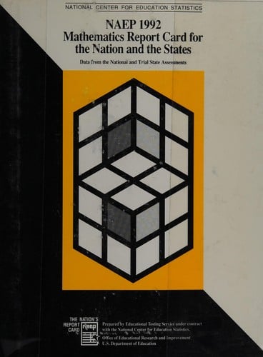 NAEP 1992 mathematics report card for the nation and the states