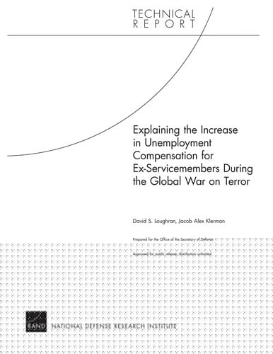 Explaining the increase in unemployment compensation for ex-servicemembers during the global war on terror