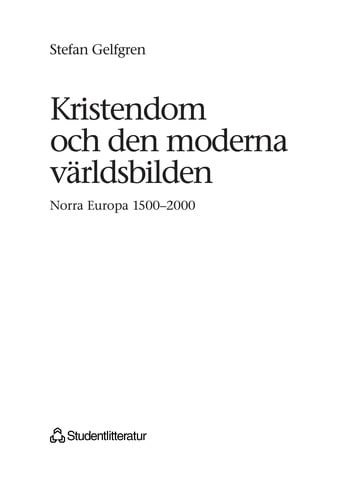 Kristendom och den moderna världsbilden