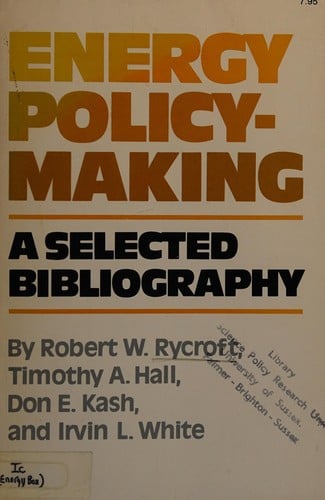 Energy policy-making