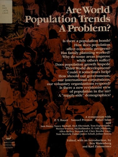 Are world population trends a problem?