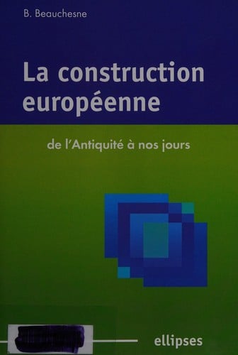 La construction européenne