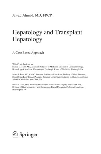 Hepatology and Transplant Hepatology