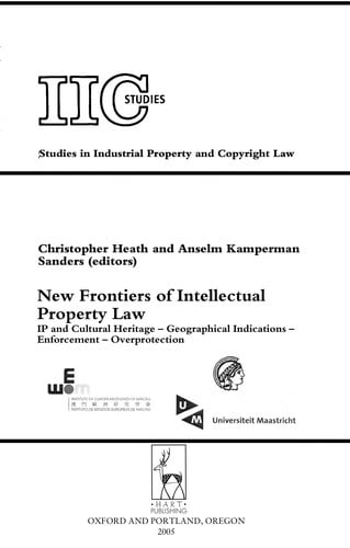 New Frontiers of Intellectual Property Law