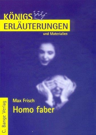 Erläuterungen zu Max Frisch homo faber