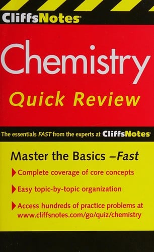 Cliffsnotes chemistry quick review