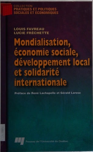 Mondialisation, économie sociale, développement local et solidarité internationale