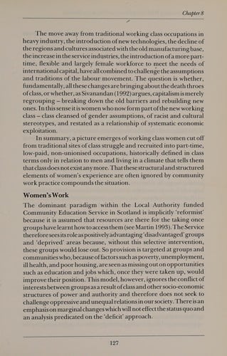 Radical community work