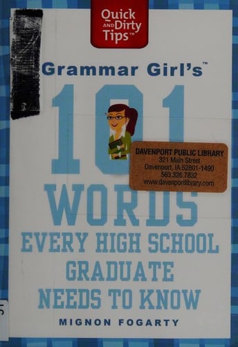 Grammar Girl's 101 words every high school graduate needs to know