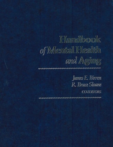 Handbook of mental health and aging