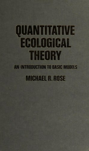 Quantitative ecological theory