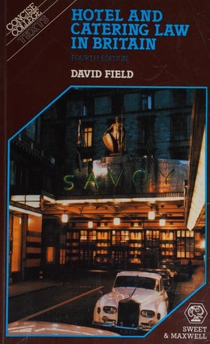 Hotel and catering law in Britain