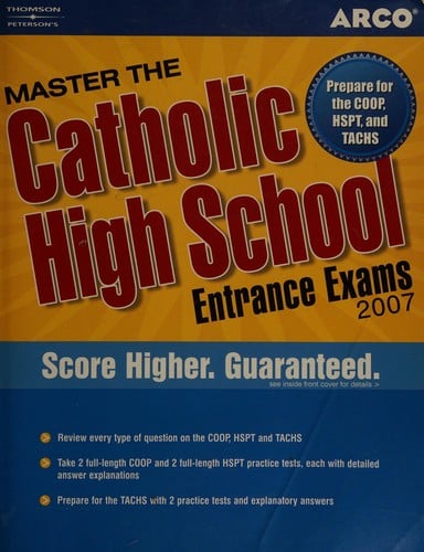 Master the Catholic high school entrance exams, 2007