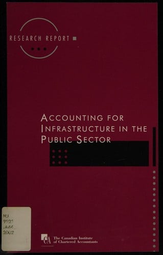 Accounting for infrastructure in the public sector