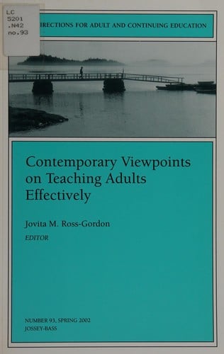 Contemporary viewpoints on teaching adults effectively