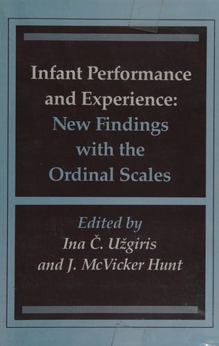 Infant performance and experience