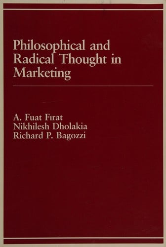Philosophical and radical thought in marketing