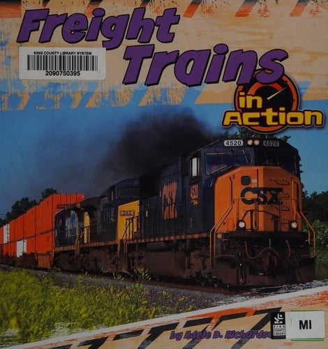 Freight trains in action