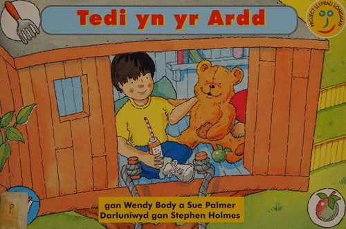 Tedi yn yr ardd