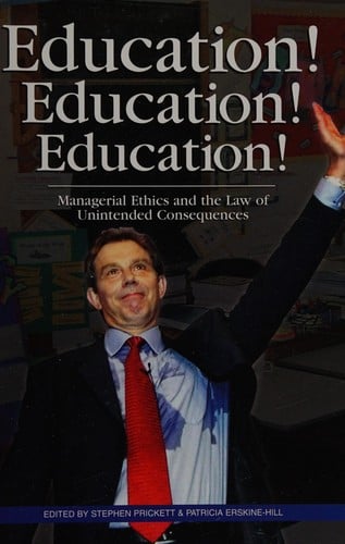 Education! education! education!