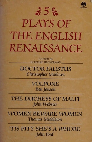 Five plays of the English Renaissance