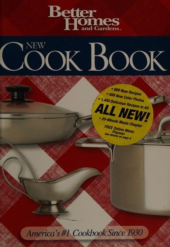Better homes and gardens new cook book