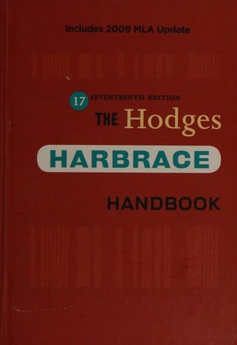 The Hodges Harbrace handbook