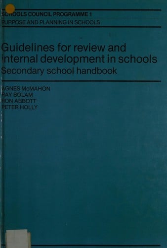 Guidelines for review and internal development in schools
