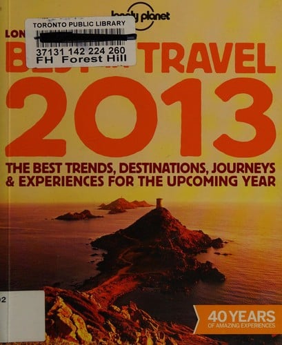 Lonely Planet's best in travel 2013