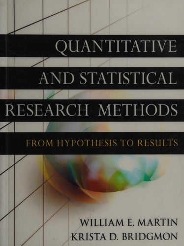 Quantitative and statistical research methods