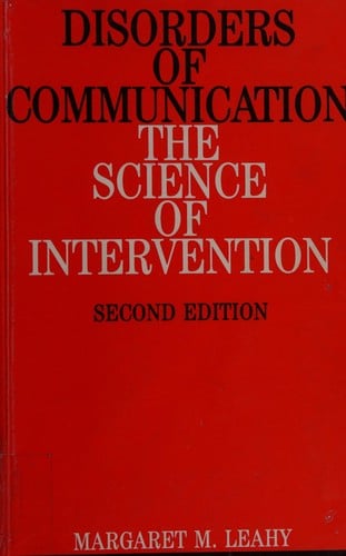 Disorders of communication