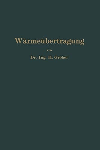 Einführung in die Lehre von der Wärmeübertragung