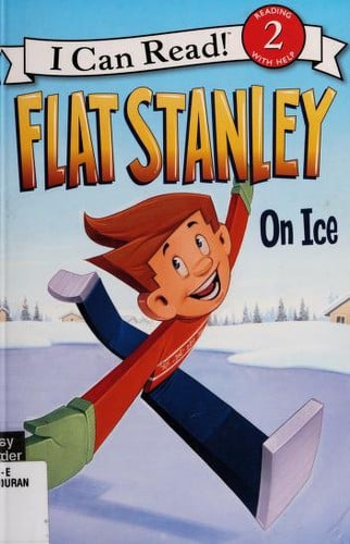 Flat Stanley on ice