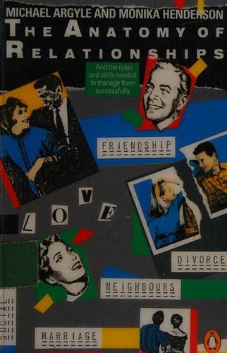 The anatomy of relationships