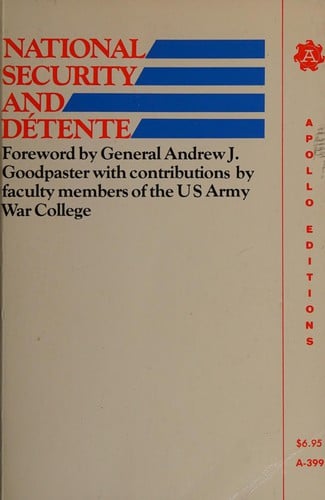 National security and detente